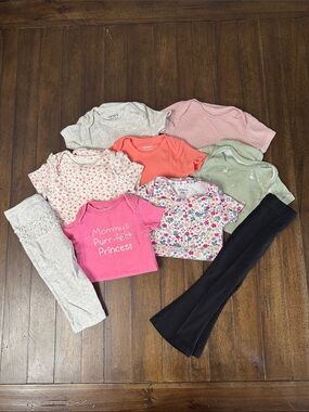 Carter's Baby Girl 9 month Onesie Bundle
